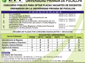 Concurso de Docente 2013